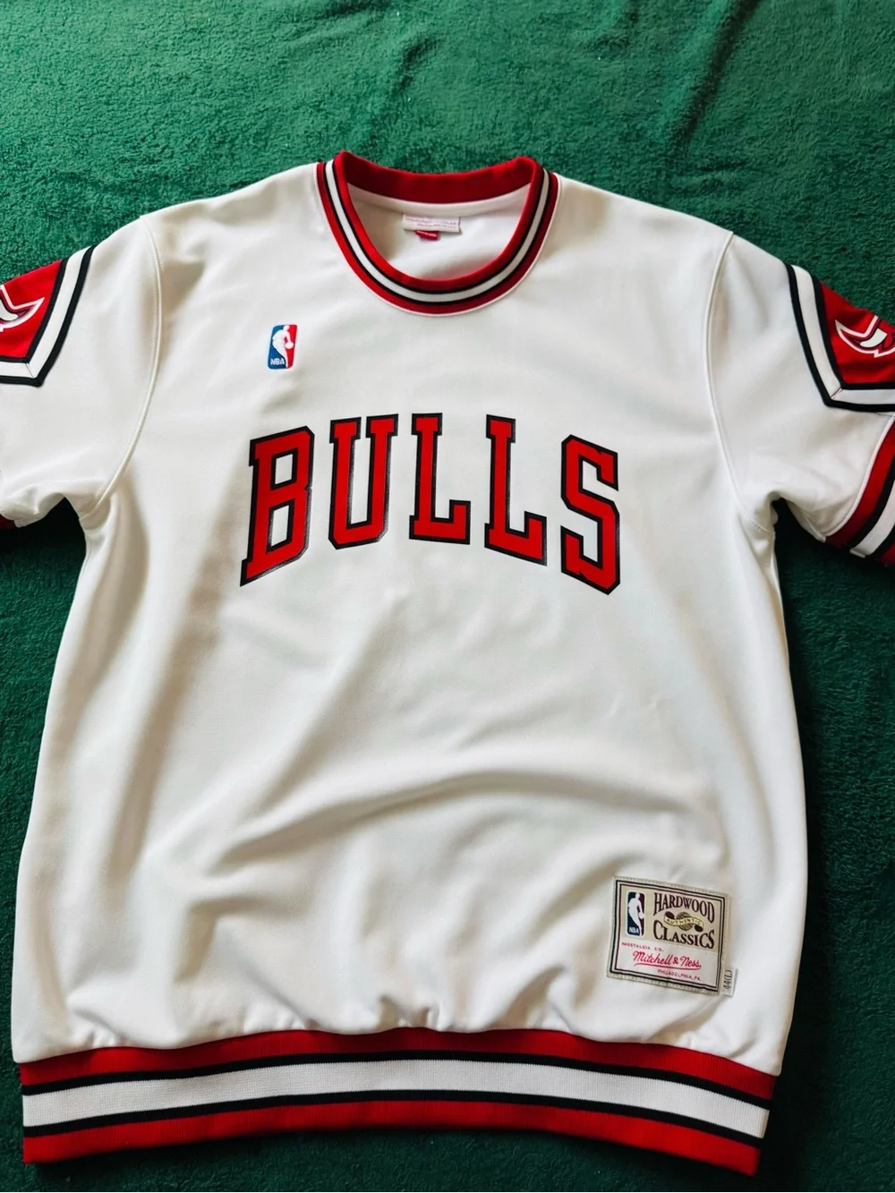 NBA Chicago Bulls Authentic Warm up Shooting Jersey